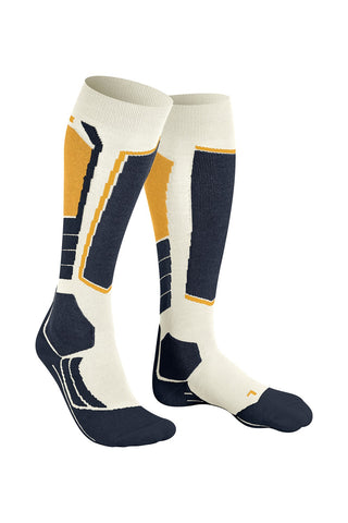  Falke - Calcetines de esquí para hombre, 5 rodillas, color  blanco : Ropa, Zapatos y Joyería