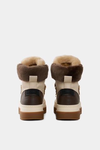 Vaduz S 4 Nappa Leather/Shearling Boots With Spike