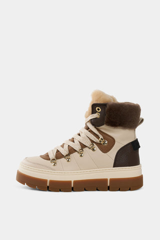 Vaduz S 4 Nappa Leather/Shearling Boots With Spike