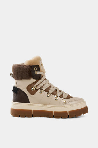 Vaduz S 4 Nappa Leather/Shearling Boots With Spike