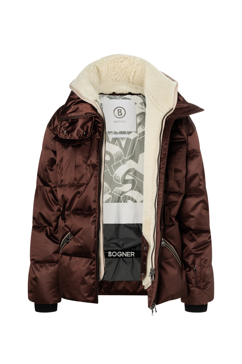 Bogner Ellya Layered Ski Jacket with Belt