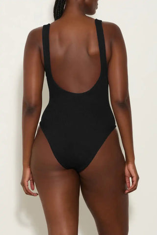 Domino With Fabric Covered Hoops Swimsuit