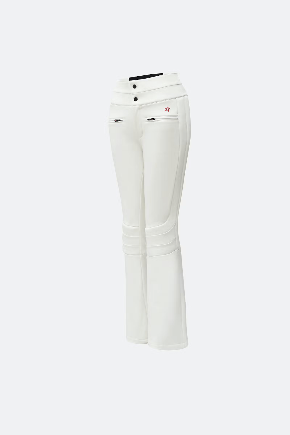 Perfect Moment Aurora High-rise Houndstooth Ski Trousers in White