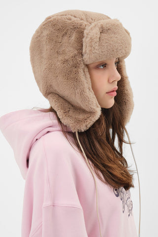 Eco Fur Ear Flap Hat