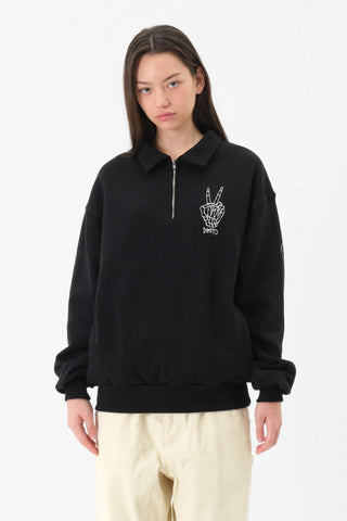 Polo Half Zip Sweatshirt