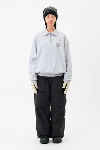 Polo Half Zip Sweatshirt