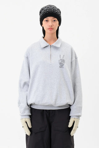 Polo Half Zip Sweatshirt