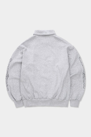 Polo Half Zip Sweatshirt